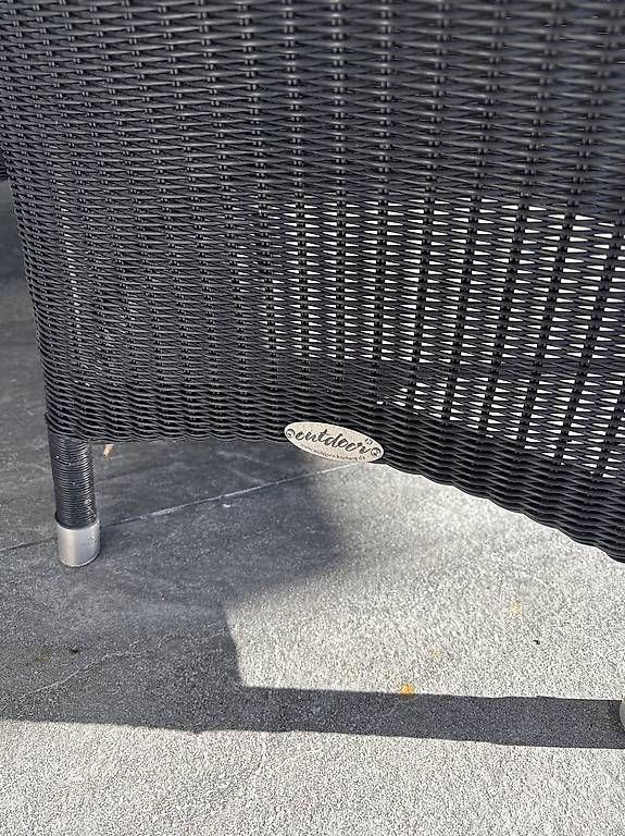 Sedie: 2 Gartenstühle Rattan mit Sitzauflage – Usato da Appenzell venduto da zueri_appenzell 1