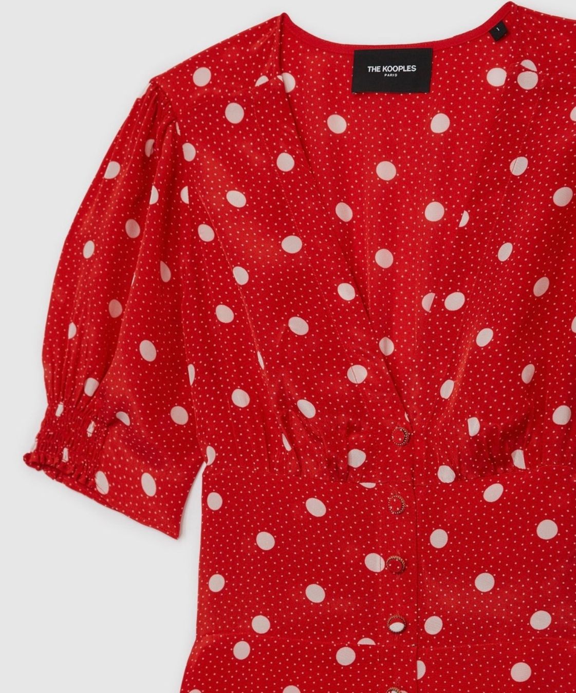 Kooples Vestiti: Robe The Kooples rouge à pois – Usato da Nyon venduto da Vivafripa 2