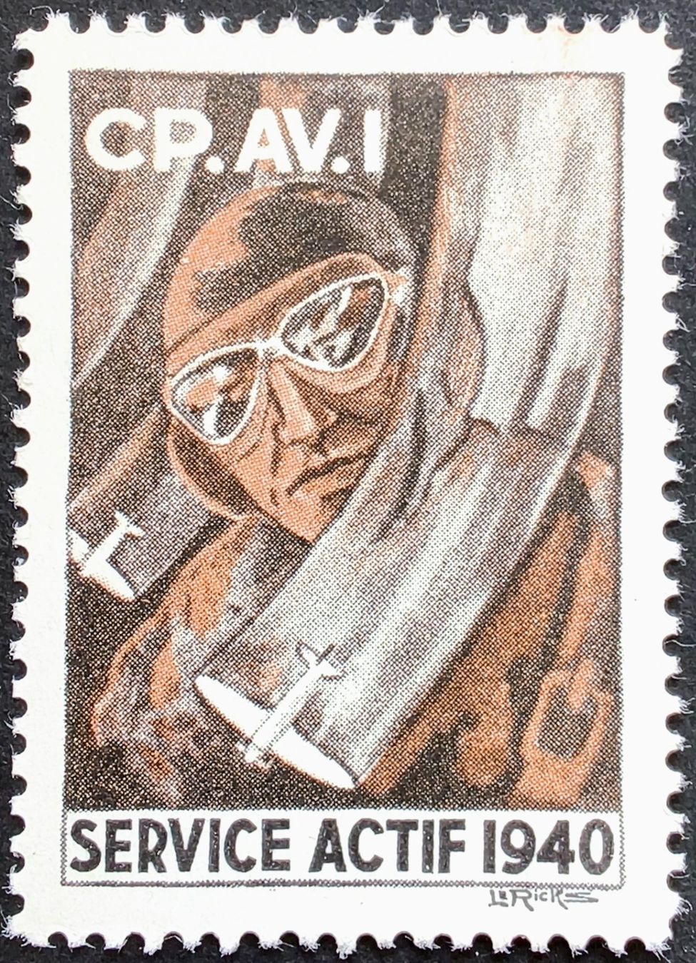 Alle Briefmarken: Flieger Kp 1, Wi Fl 30, 2.WK – Gebraucht aus Niederuzwil von LichtPhil