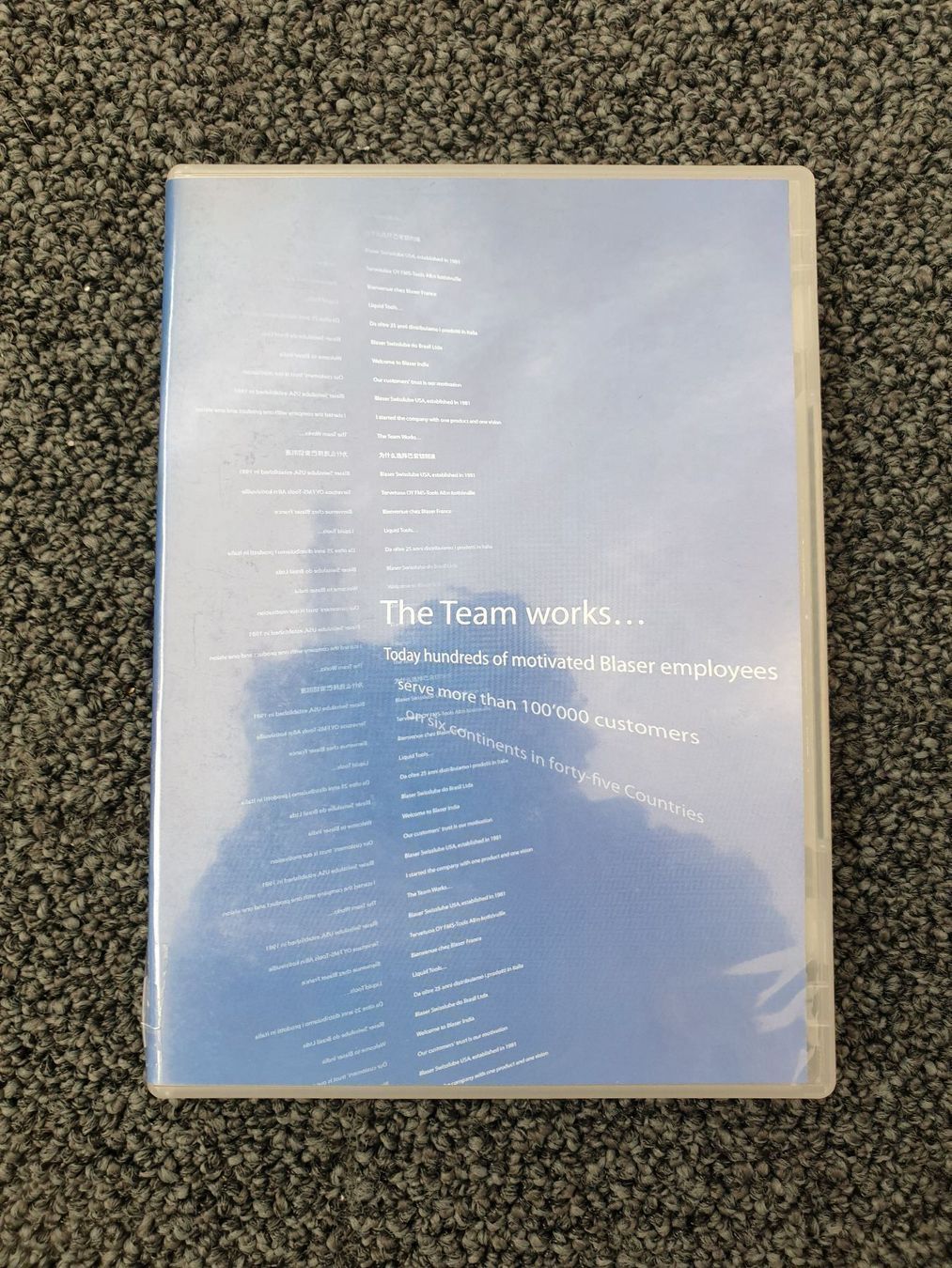 Tutti i DVDs: THE TEAM WORKS..(1079) – Usato da Ruswil venduto da M71