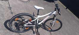 Ghost Miss 1800 Fahrrad weiss lila Grösse 27.5 Zoll