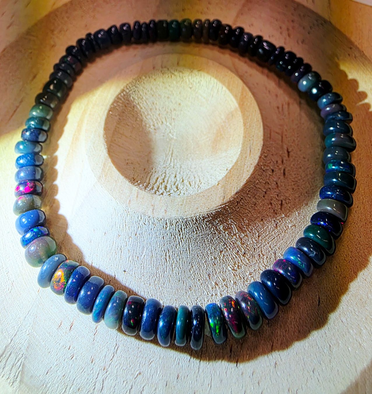 Minerali & Pietre curative: Schwarzes Opal Armband D – Nuovo (secondo la descrizione) da Matzingen venduto da Shay_Crystalz 1