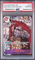 ONE PIECE PSA 10 - Eustass Captain Kid
