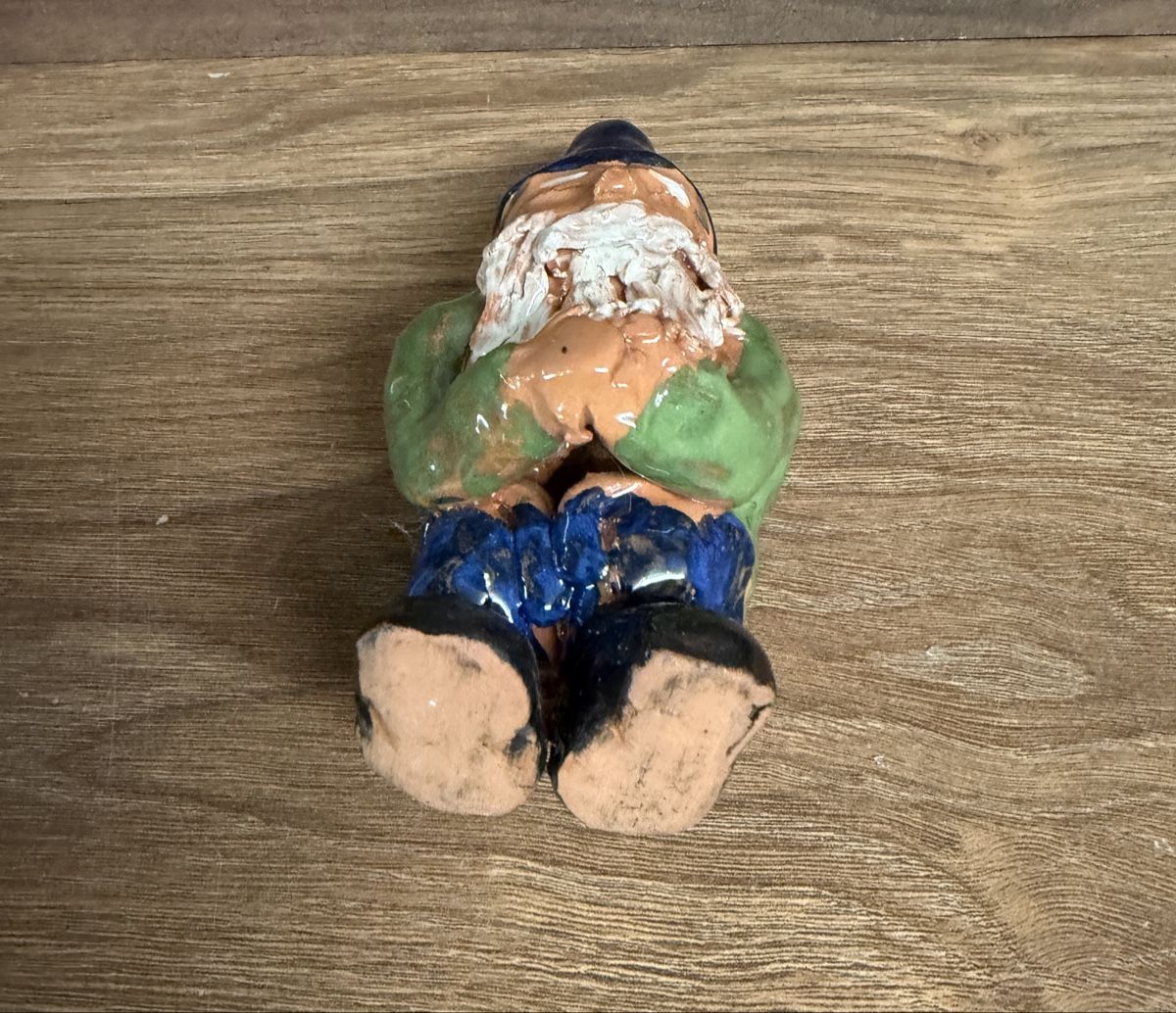 Figuren: Handbemalter Keramik-Gartenzwerg – Gebraucht aus Nussbaumen AG von olitech5415 2
