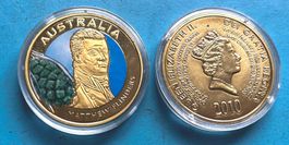 Australia Matthew Flinders ,Queen Elizabeth II. Color
