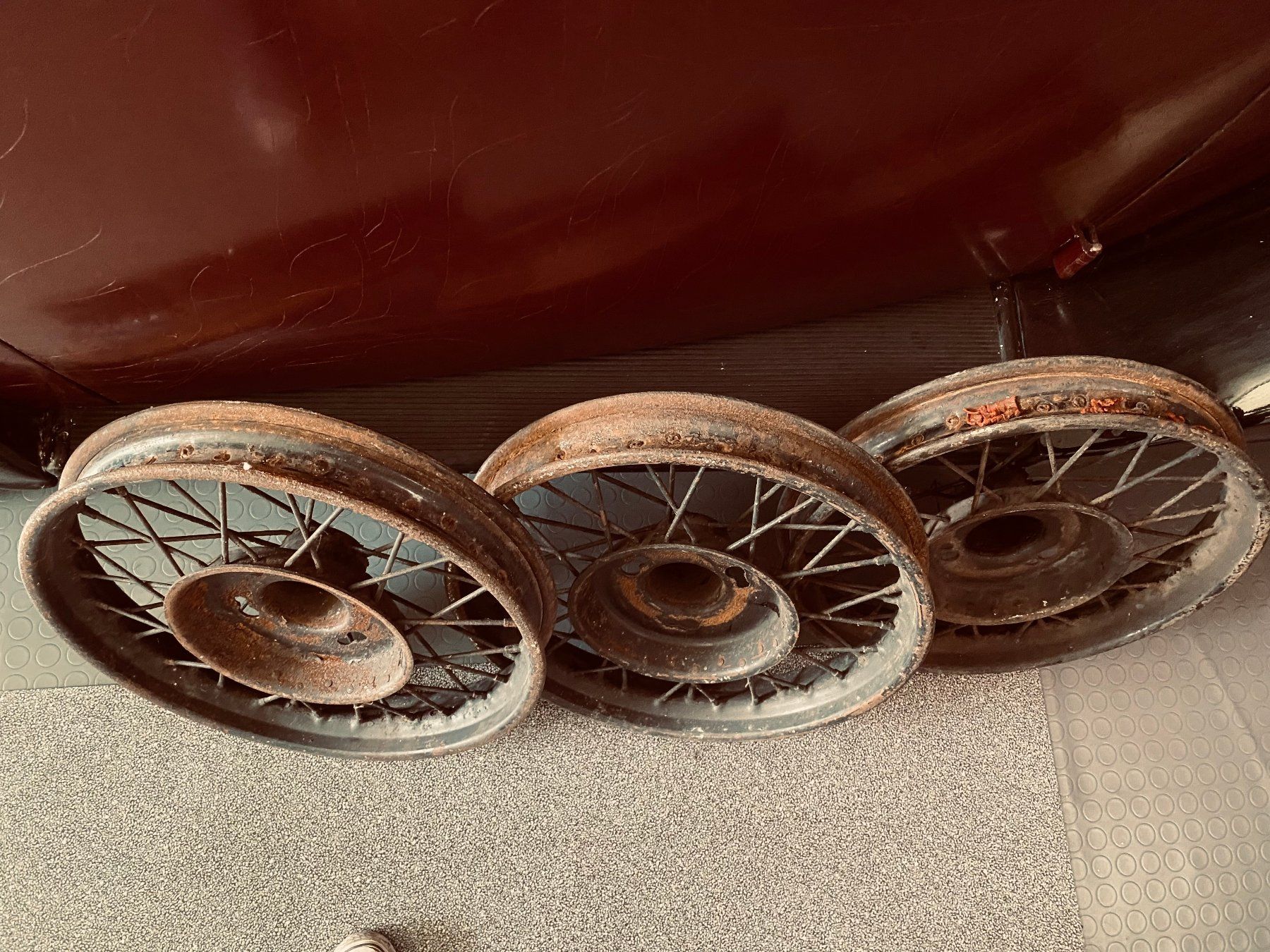Austin Tutti pezzi di ricambio auto: Austin 7 SEVEN Felgen – Usato da Dachsen venduto da ColdChisel 5