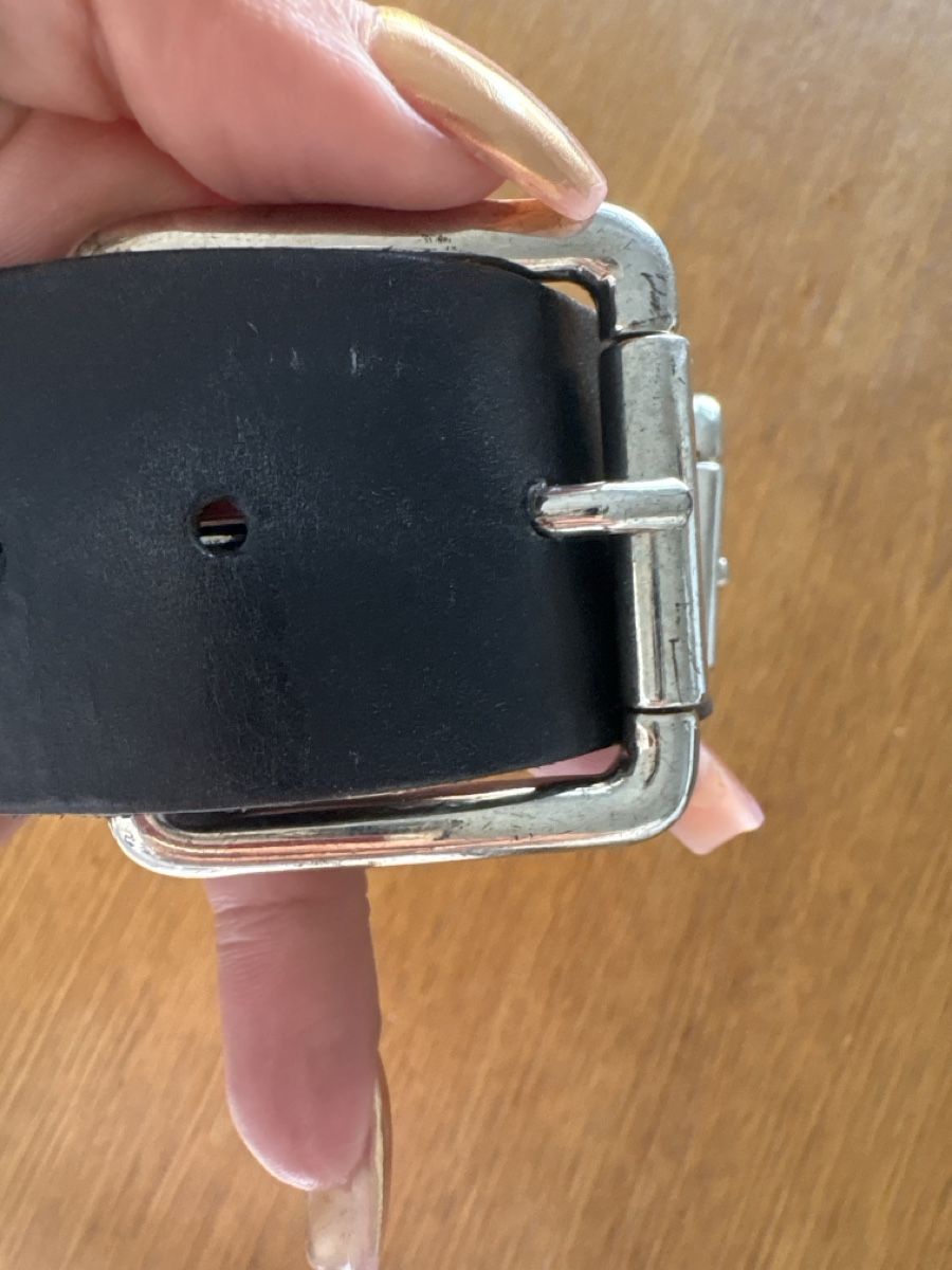 Kooples Cinture: The Kooples black leather belt T1 – Usato da Wettswil venduto da tininha79 3