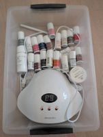 Alessandro Striplac Set, UV Lampe und Nagellacken
