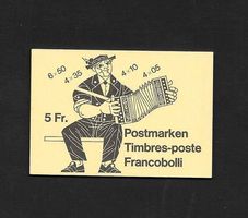 Markenheftchen 0-78b chromgelb ** 26.3.1984