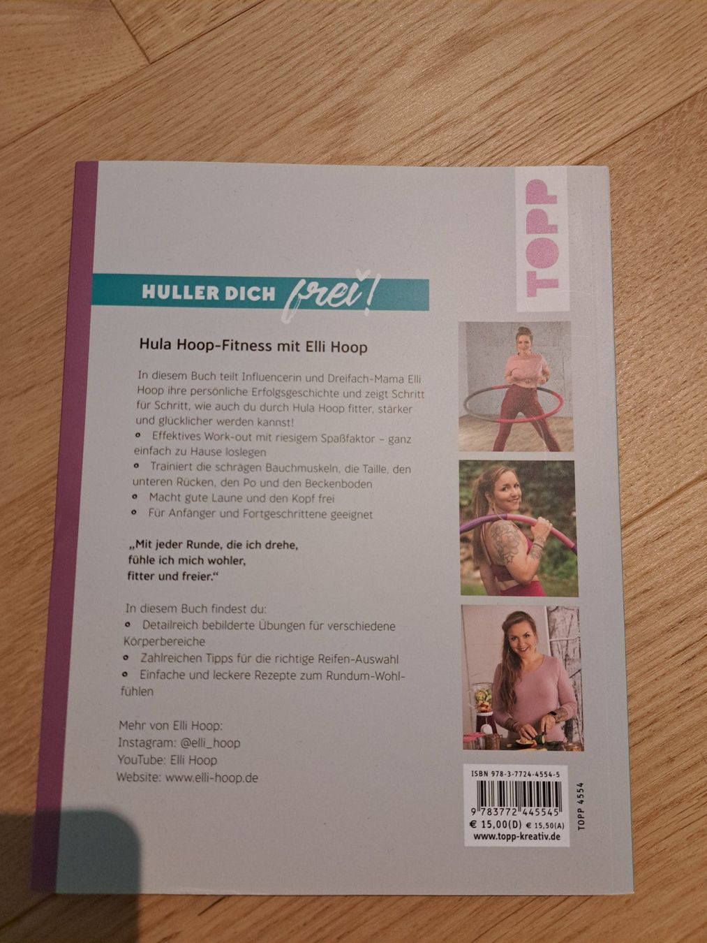 Libri: Huller dich frei! Elli Hoop – Usato da Perlen venduto da Sarah1985 1