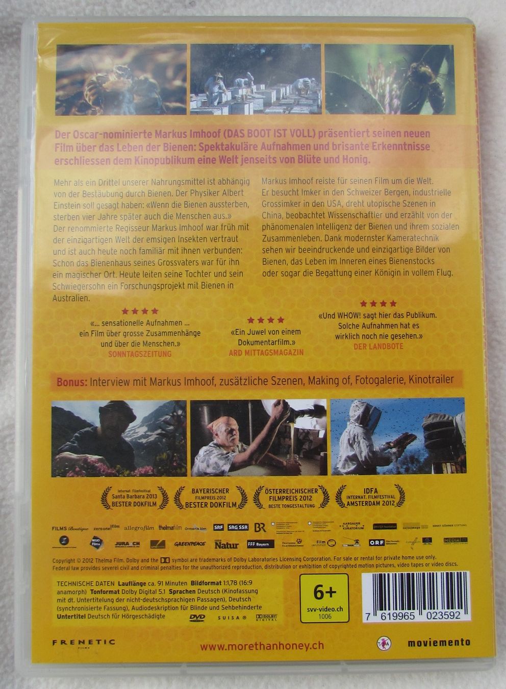 Tutti i DVDs: DVD More than honey – Usato da Aadorf venduto da Olymp05 1