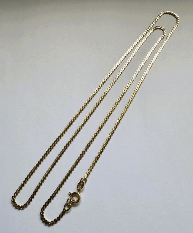 Halskette "Serpentiner Muster" 18Karat Gelbgold 1