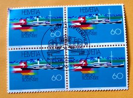Viererblock Nr.845 ET Stempelt 1993  Siehe Original Fotos
