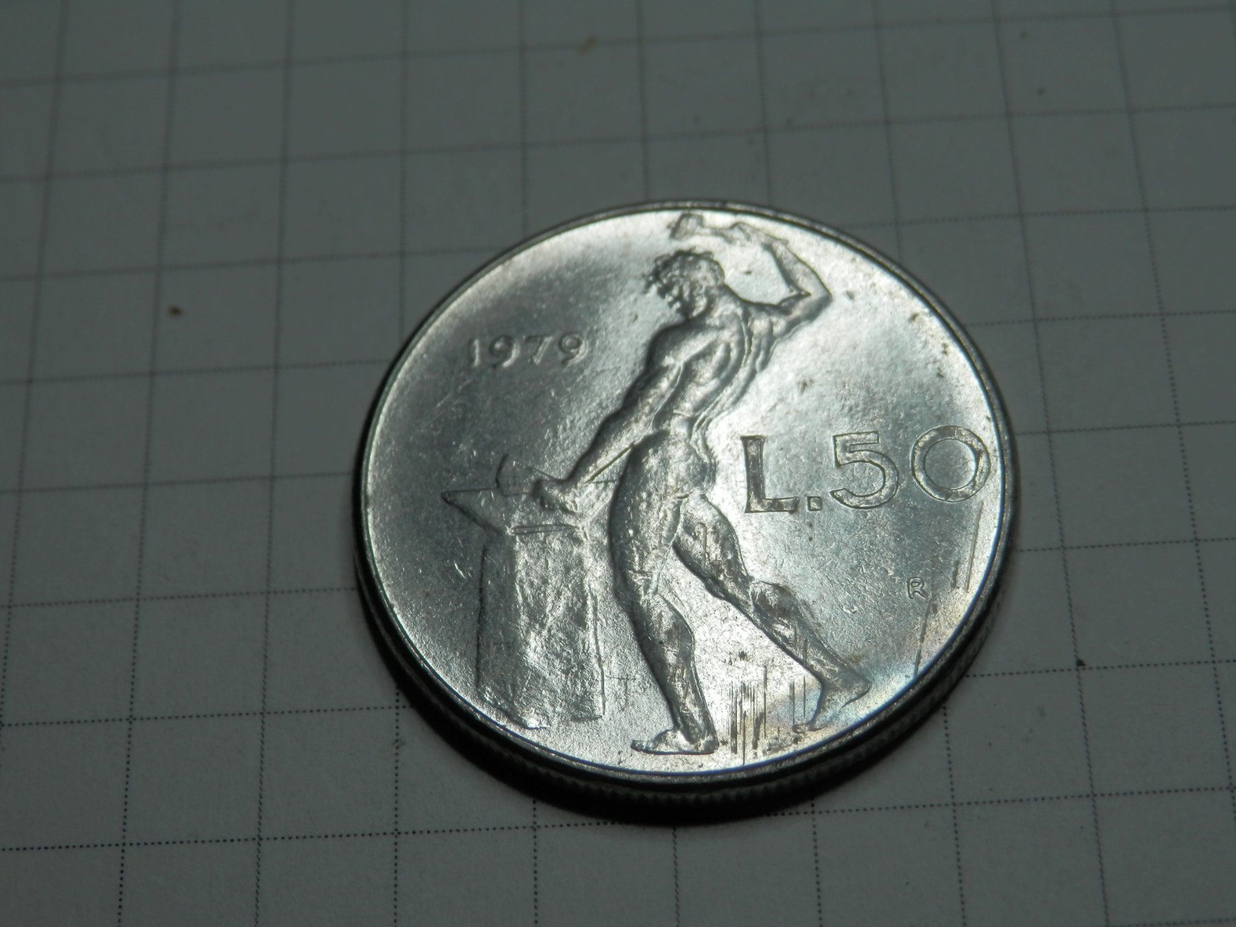 Tutti le monete: Italien 50 Lire, 1979 – Usato da Weiach venduto da weiach81