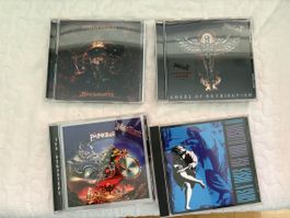 4 CDs Judas Priest und Guns n‘ Roses