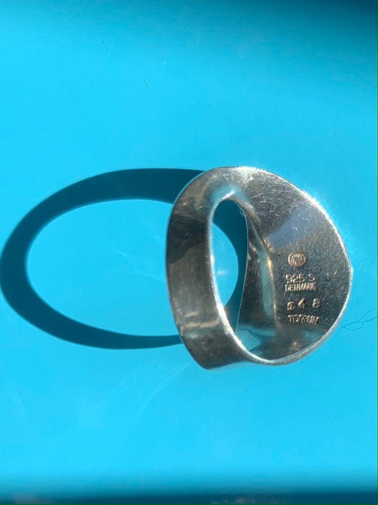 Jensen Bagues: Silber Ring 925 Sterling Silver, Georg Jensen – D'occasion à Oberrieden par rhidybli 6
