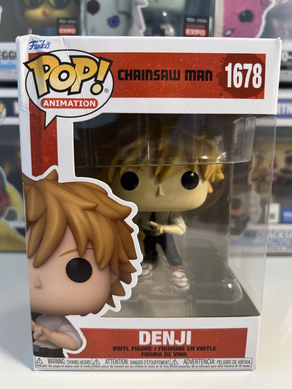 Funko Statuette: Funko POP! Animation Chainsaw Man - Denji – Nuovo e nell'imballaggio originale da Le Mouret venduto da perfectbijou