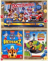 Lot de 3 jeux de société Pat’ Patrouille – Paw Patrol