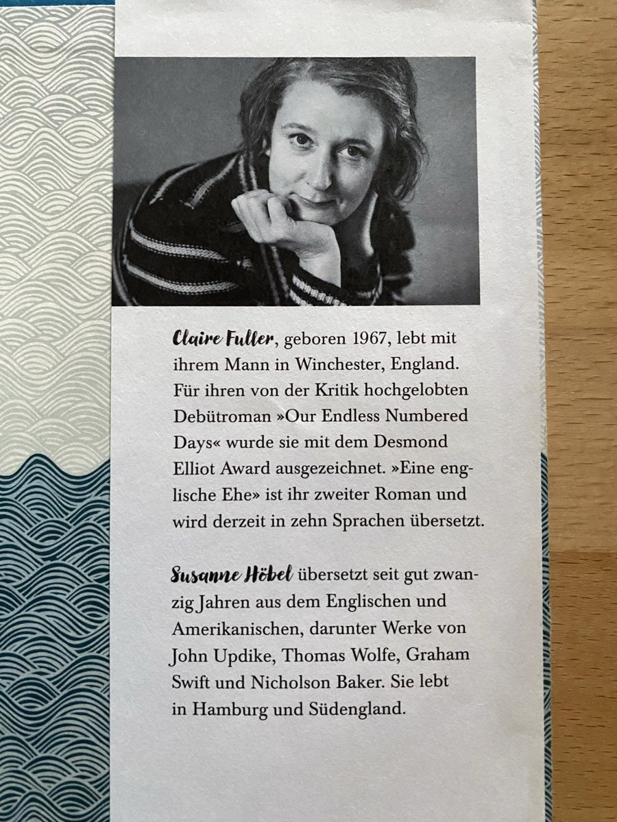 Bücher: Eine englische Ehe - Claire Fuller – Gebraucht aus Schwarzenburg von Michellu 5