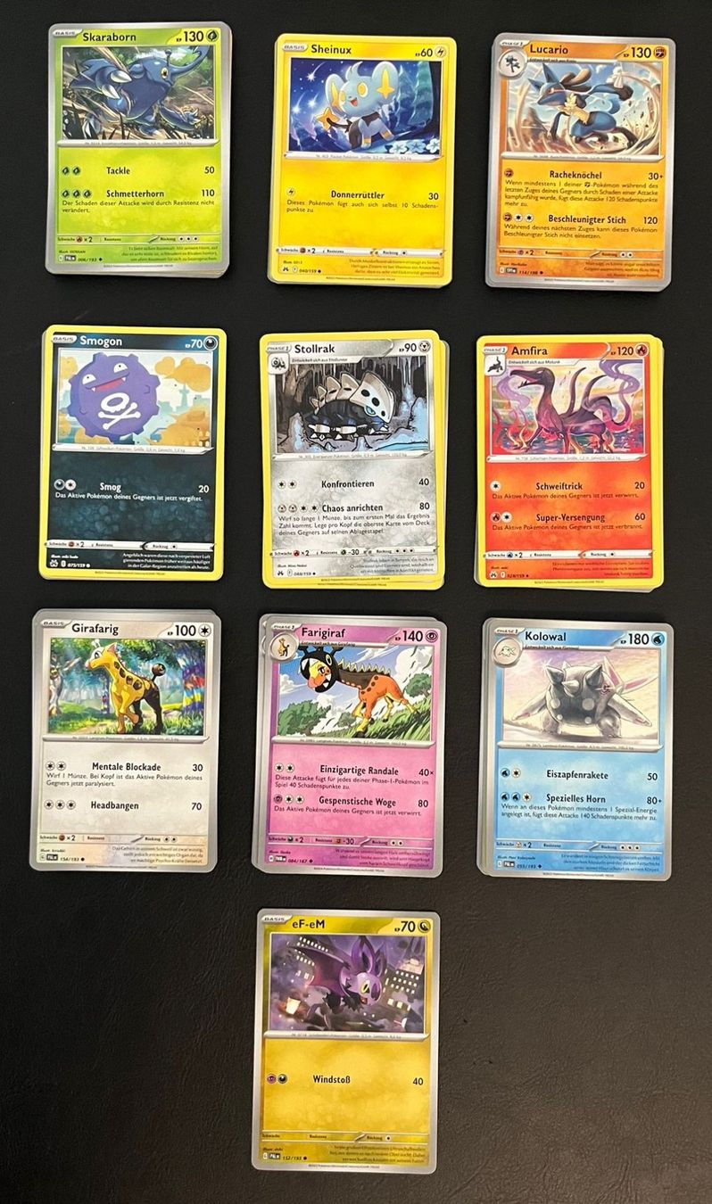 Pokémon Sammelbilder & Trading cards: Diverse Pokémon Karten (02) – Gebraucht aus Villmergen von Showoff17 1
