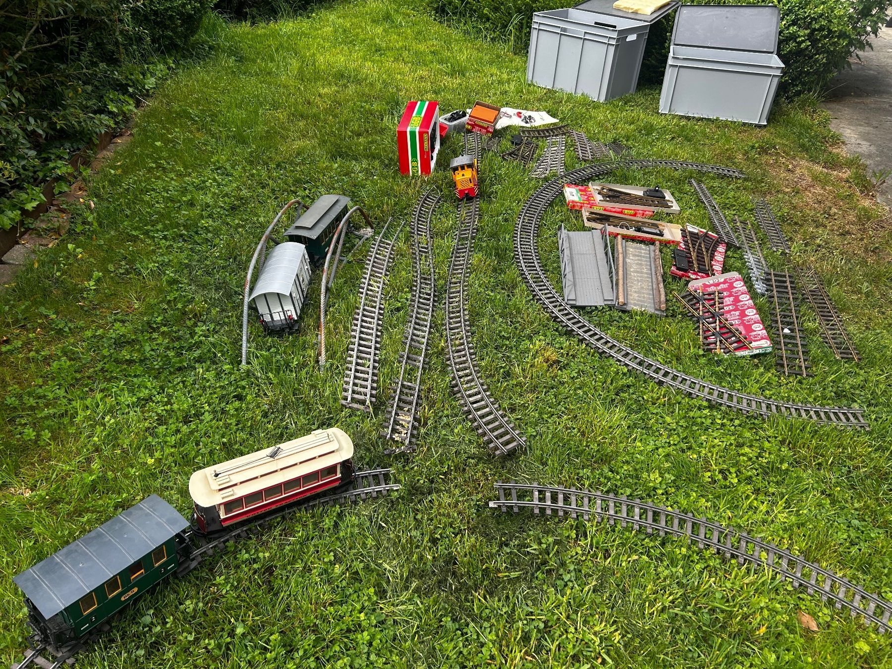 LGB Modellini di ferrovie: LGB Bahn Konvolut – Usato da Büren SO venduto da STEN02 1