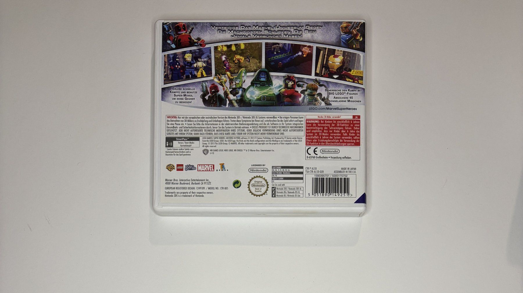 Giochi: 3DS - LEGO Marvel Super Heroes – Usato da Allschwil venduto da Bullach 2