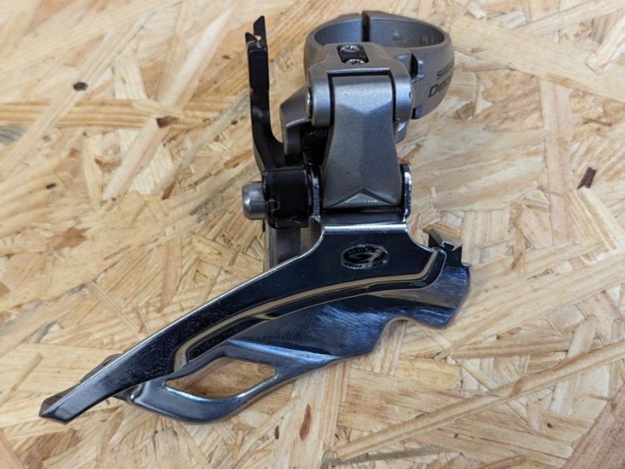Dérailleur avant Shimano Deore LX FD-M570 tirette inférieure triple 34,9 mm à se