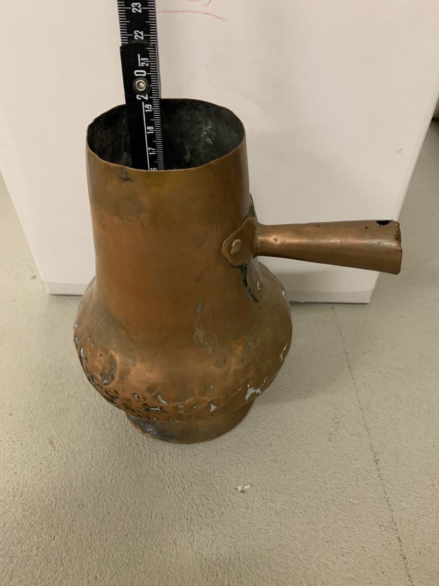 Tutte le decorazioni: alte Kupferkanne, Vintage  -Ki4 – Usato da Erlenbach ZH venduto da Ritschly 1