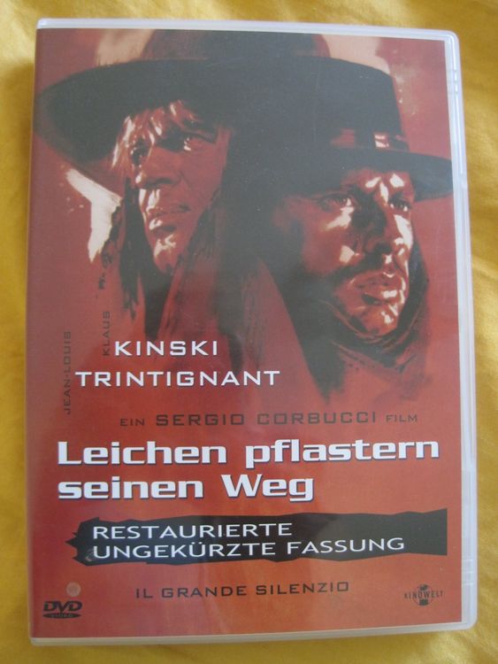 Leichen Pflastern Seinen Weg Klaus Kinski J Trintignant Dvd Kaufen Auf Ricardo 