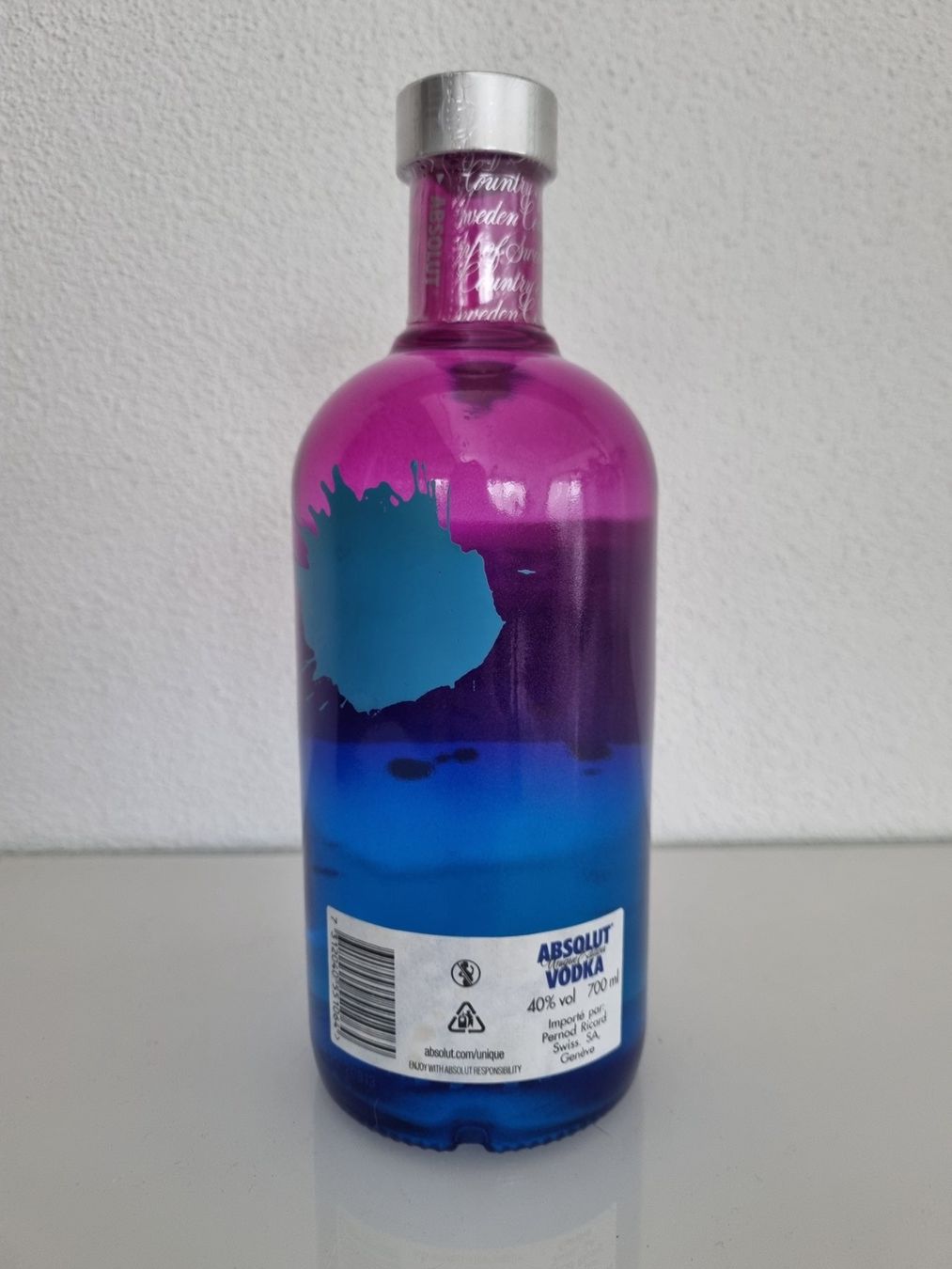 Absolut Vodka Bevande alcoliche: Absolut Vodka Unique Edition, Limited Edition – Nuovo e nell'imballaggio originale da St. Erhard venduto da Saskia0 1