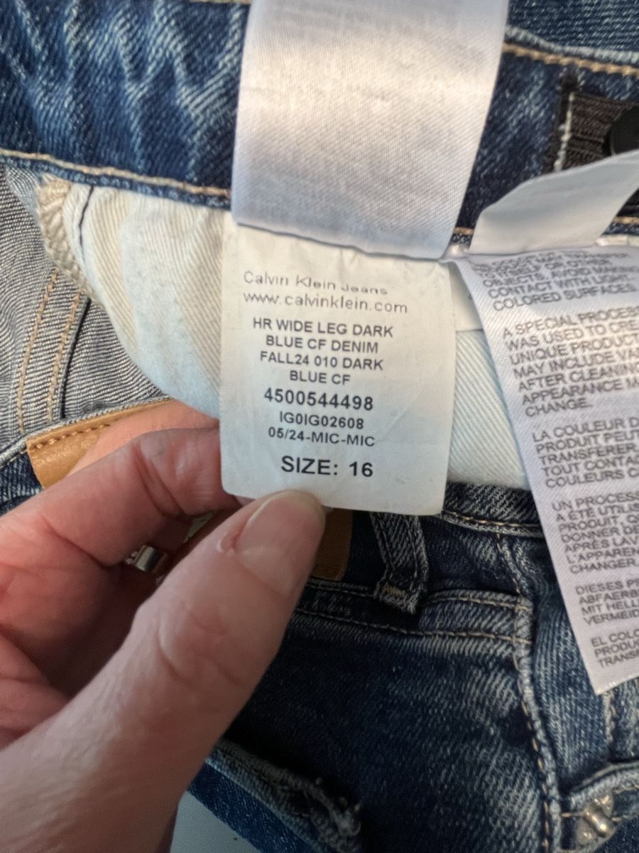 Calvin Klein Pantaloni: Jeans Calvin Klein 164 – Usato da Bern venduto da Regi1975 4