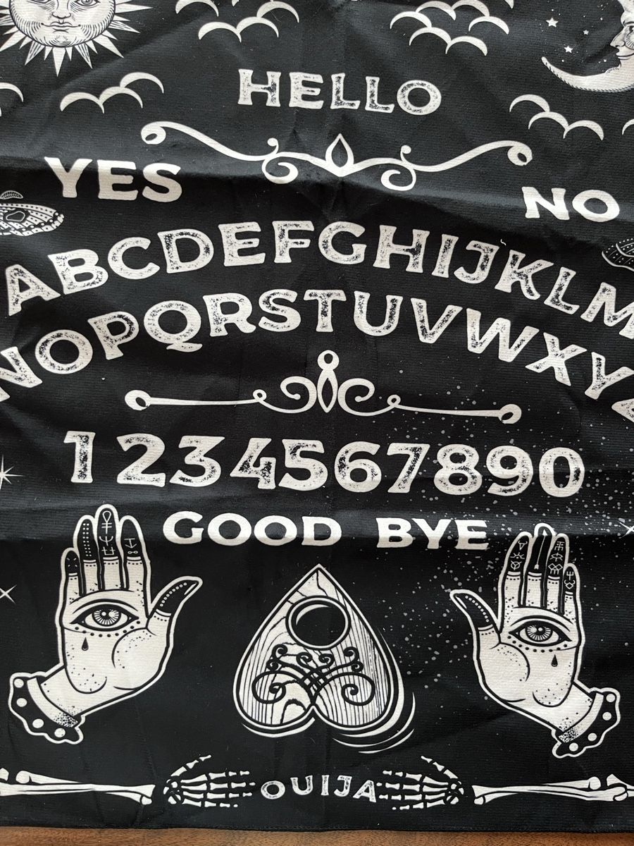 Tutte le decorazioni: Altartuch Ouija – Nuovo e nell'imballaggio originale da Gams venduto da Mariawicca 1