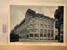 AK von Hotel City Excelsior Zürich
