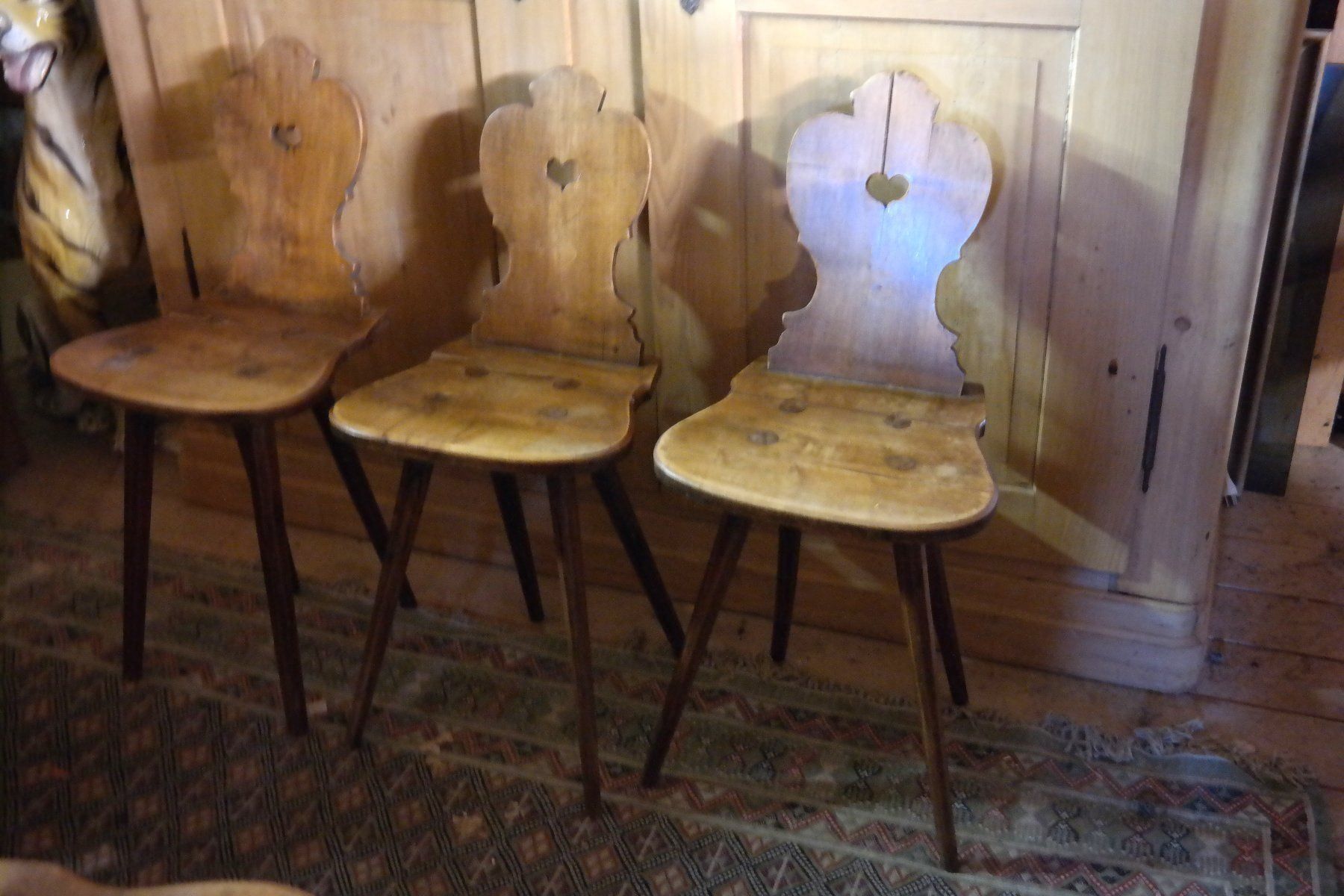 Chaises: 5 alte antike Stabellen Stabelle – D'occasion à Opfertshofen SH par museumswert 2
