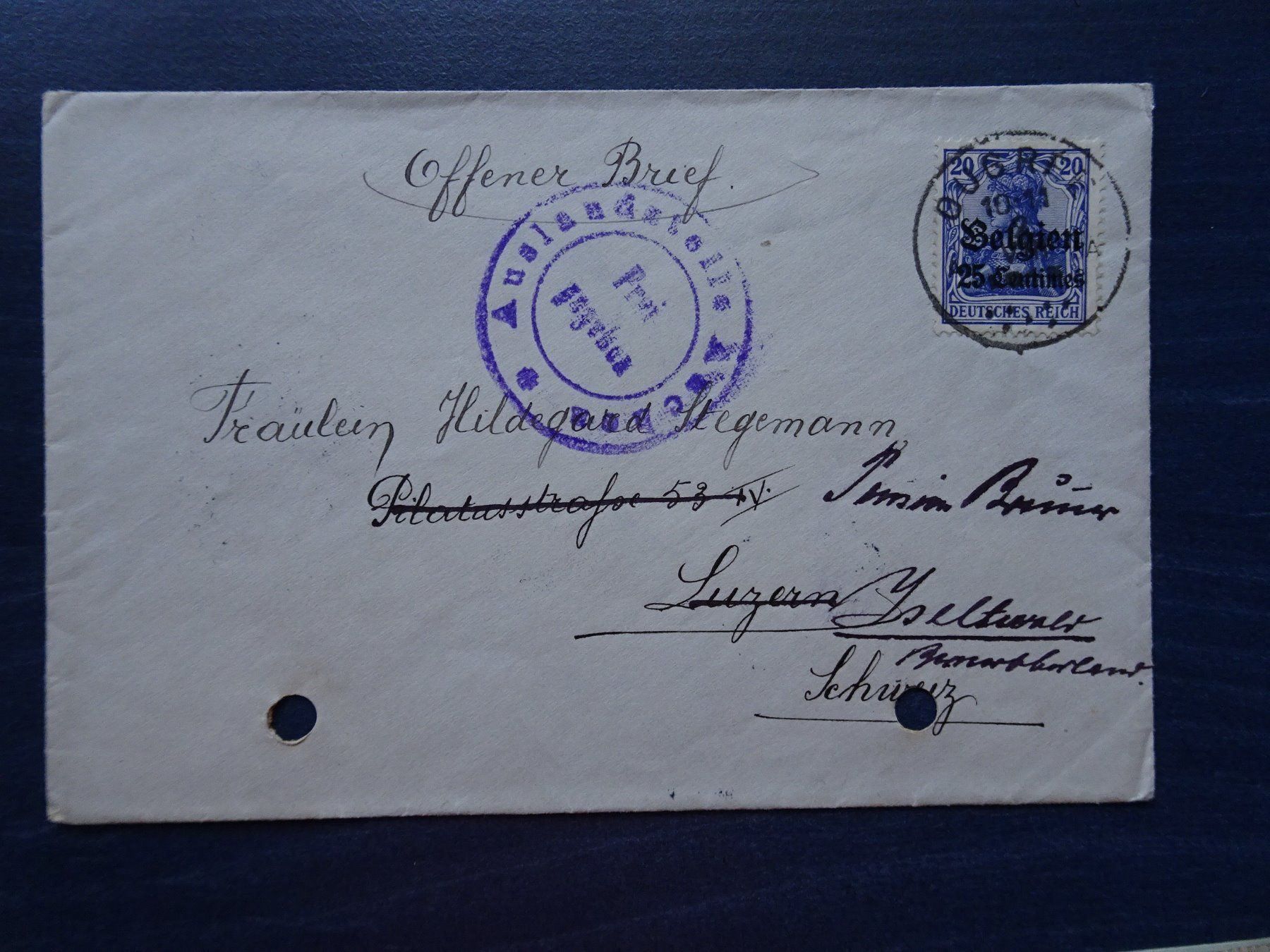 Cartes postales: 1915 – D'occasion à Aadorf par Chnorli-Furz 2