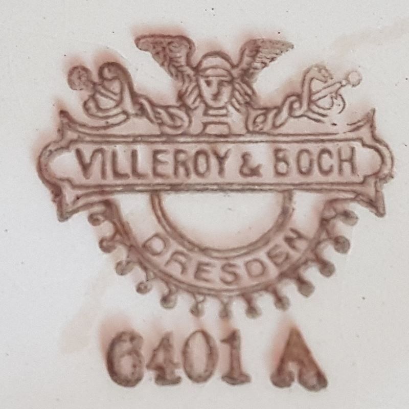 Servierplatten: Antike Villeroy & Boch Keramikplatte – Gebraucht aus Kaltbrunn von Lexus3 2