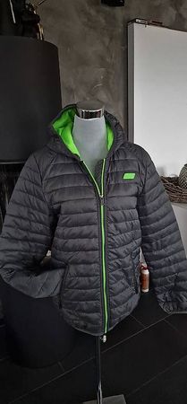 Jacke Vingino grau/grün 164/170 Neuwertig