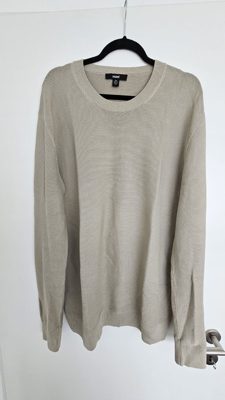 Maglioni & Felpe: Mavi Herrenpullover, Grösse M, Beige, Top Zustand, Baumwolle – Usato da Staufen venduto da M19M