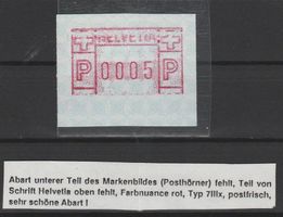 Type 7IIIx mit Abart
