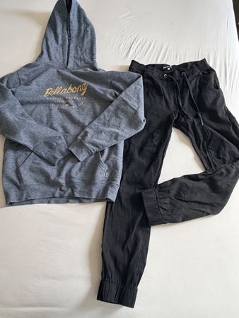 Ensemble Billabong & Pantalon Noir, Taille 158/162