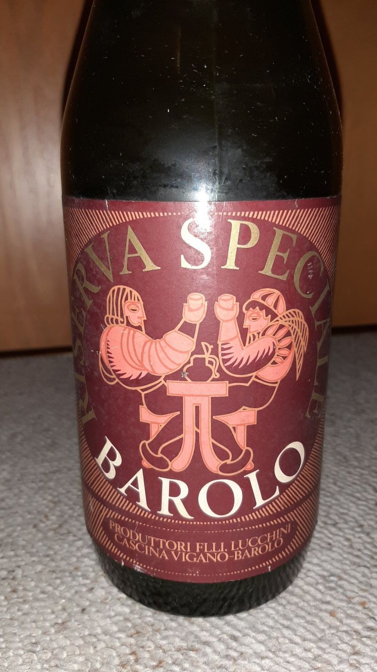 Wein: Bottiglia di vino Barolo riserva speciale 1970 – Gebraucht aus Porza von ulletta1 2