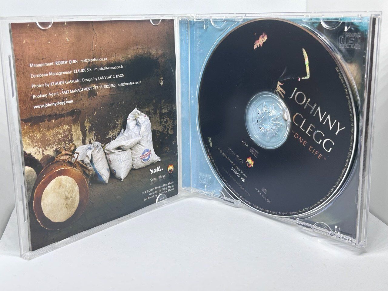 CD: CD "One Life" di Johnny Clegg – Usato da Giubiasco venduto da LorisVale 1