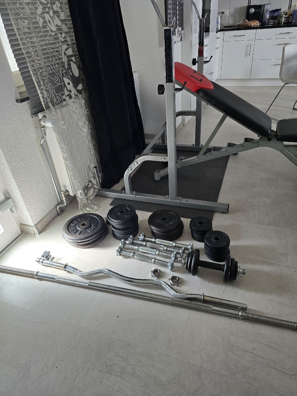 Hanteln & Gewichte: Komplett Homegym – Gebraucht aus Derendingen von S.Skorbi 3