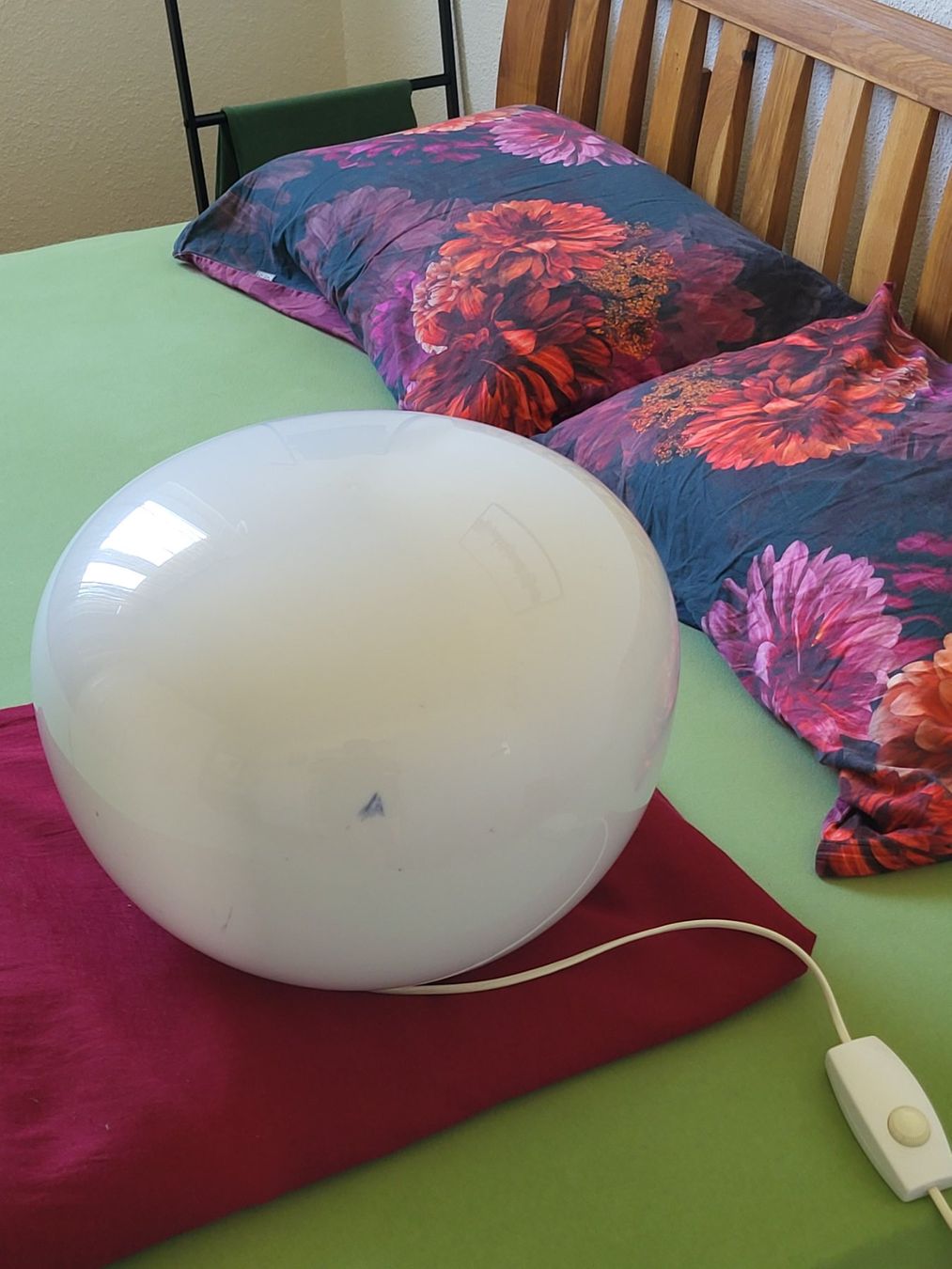 Lampade: Runde Bodenlampe mit einstellbarer Helligkeit 38cm – Usato da Zürich venduto da bec_p62s 2