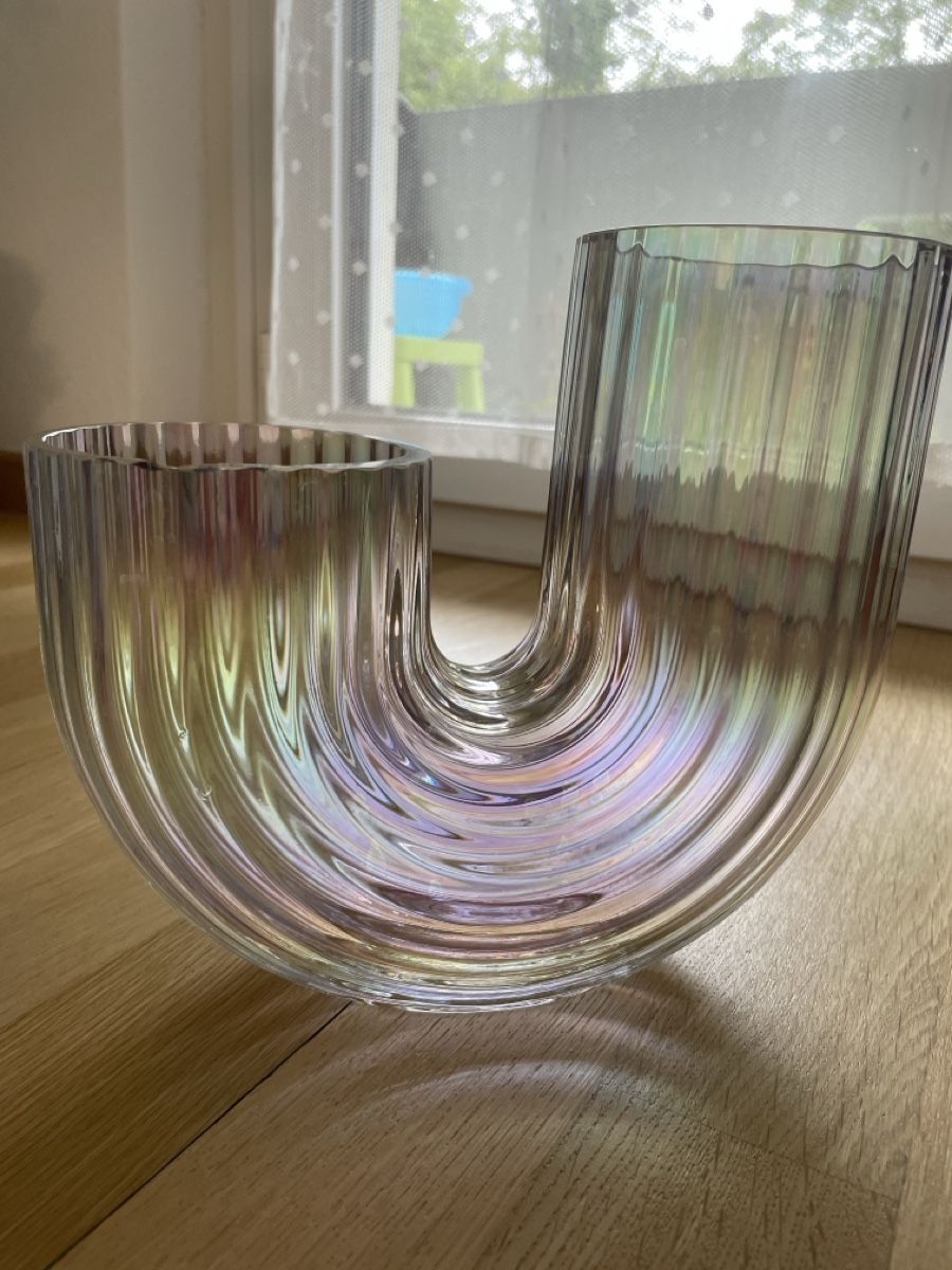 Ikea Vasi & Recipienti: Spektakuläre Vase, U-Form Design, Glas – Usato da Rüfenacht BE venduto da Edinas_shop 3