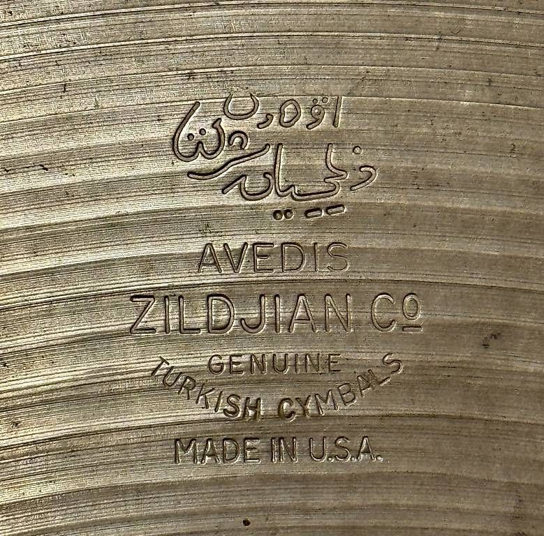 Zildjian Strumenti musicali: Zildjian Avedis 1960s – Usato da Balgach venduto da Kraxlifant 2