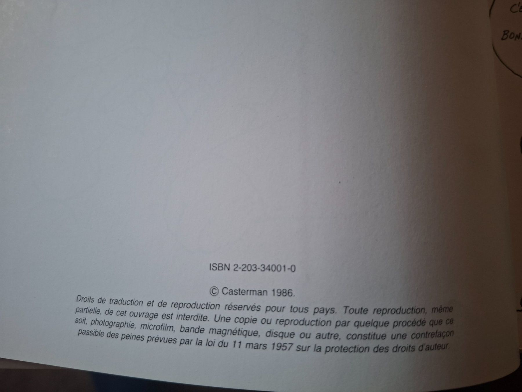 Comics: LE CHAT  N° 1 – Gebraucht aus Neuchâtel von skajams 2
