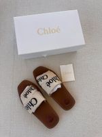 Chloé WOODY Pantoletten Sandalen Gr.39 in Cremeweiss