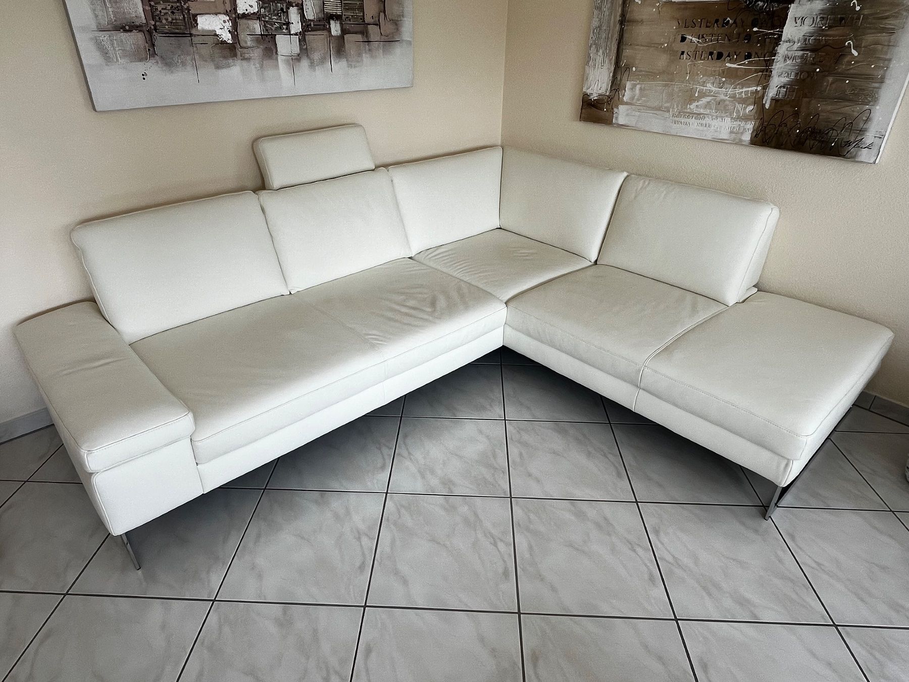 Sofas: Polstergruppe echt Leder – D'occasion à Gossau SG par jjb01 5