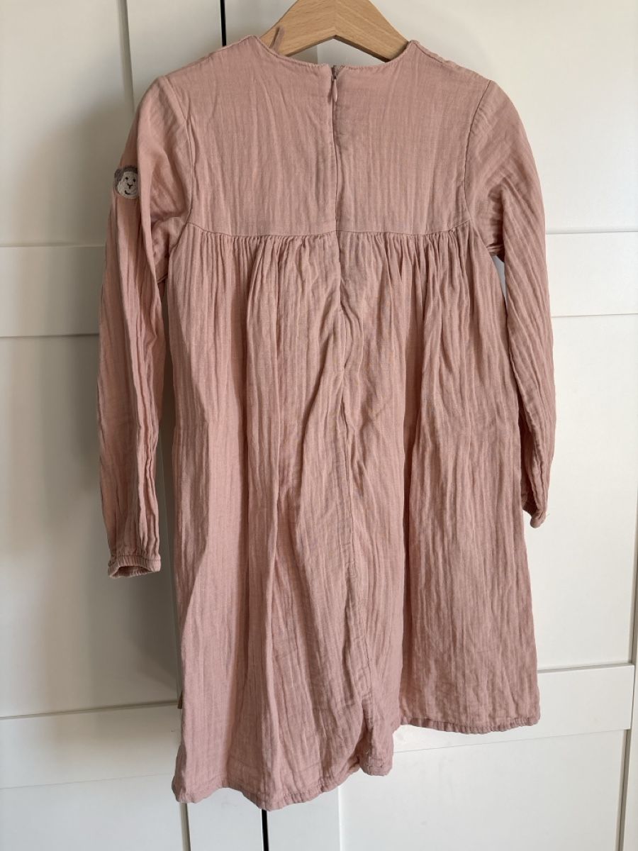 Vestiti & Gonne: Musselin Kleid altrosa gr 110 – Usato da Benken ZH venduto da m1310 1